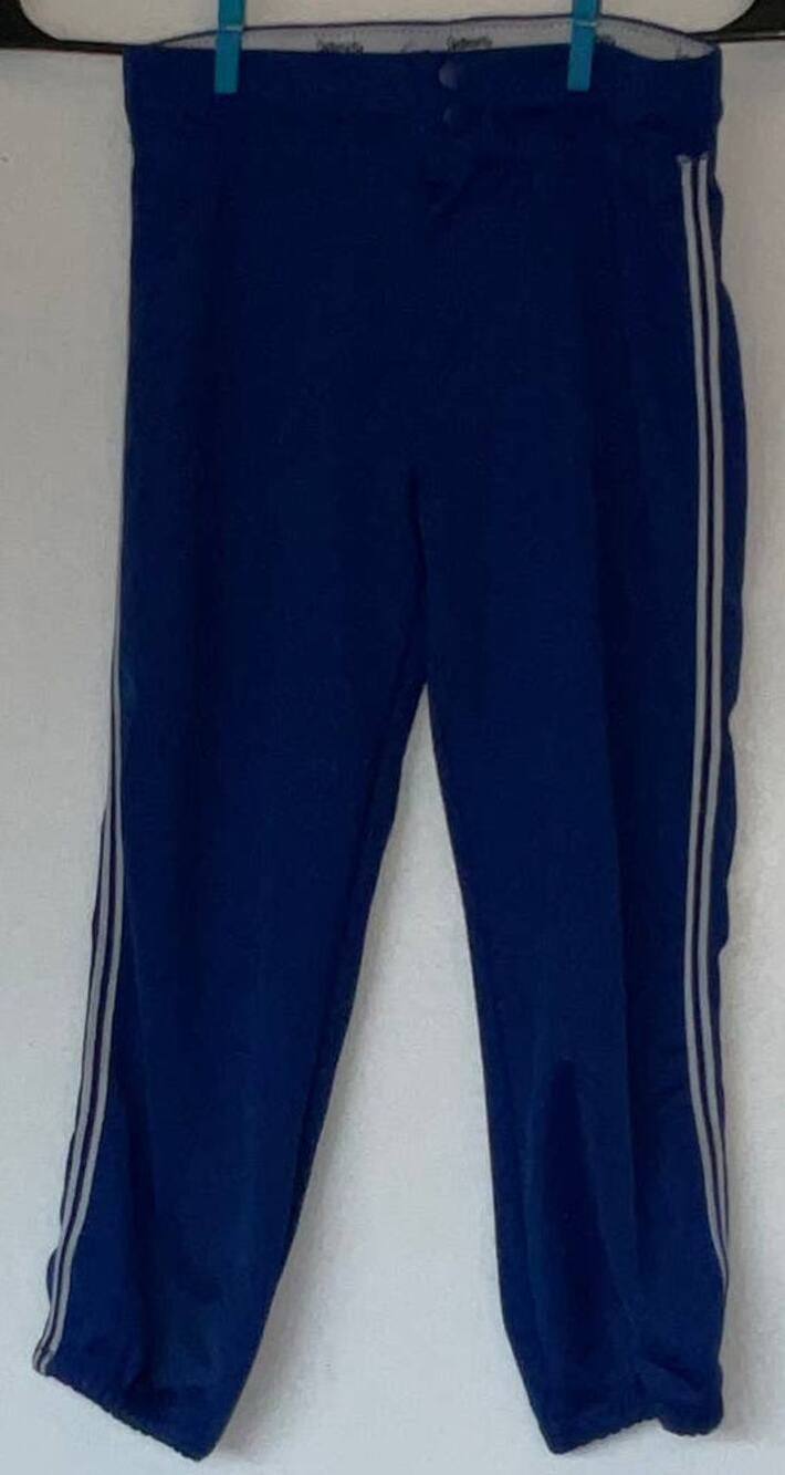 Intensity Softball Pants Girls Youth Large Blue White Stripped